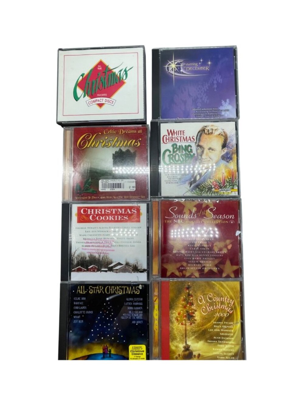 Lot Of 9 Christmas Music CDs Featuring Various Artists & Genres READ